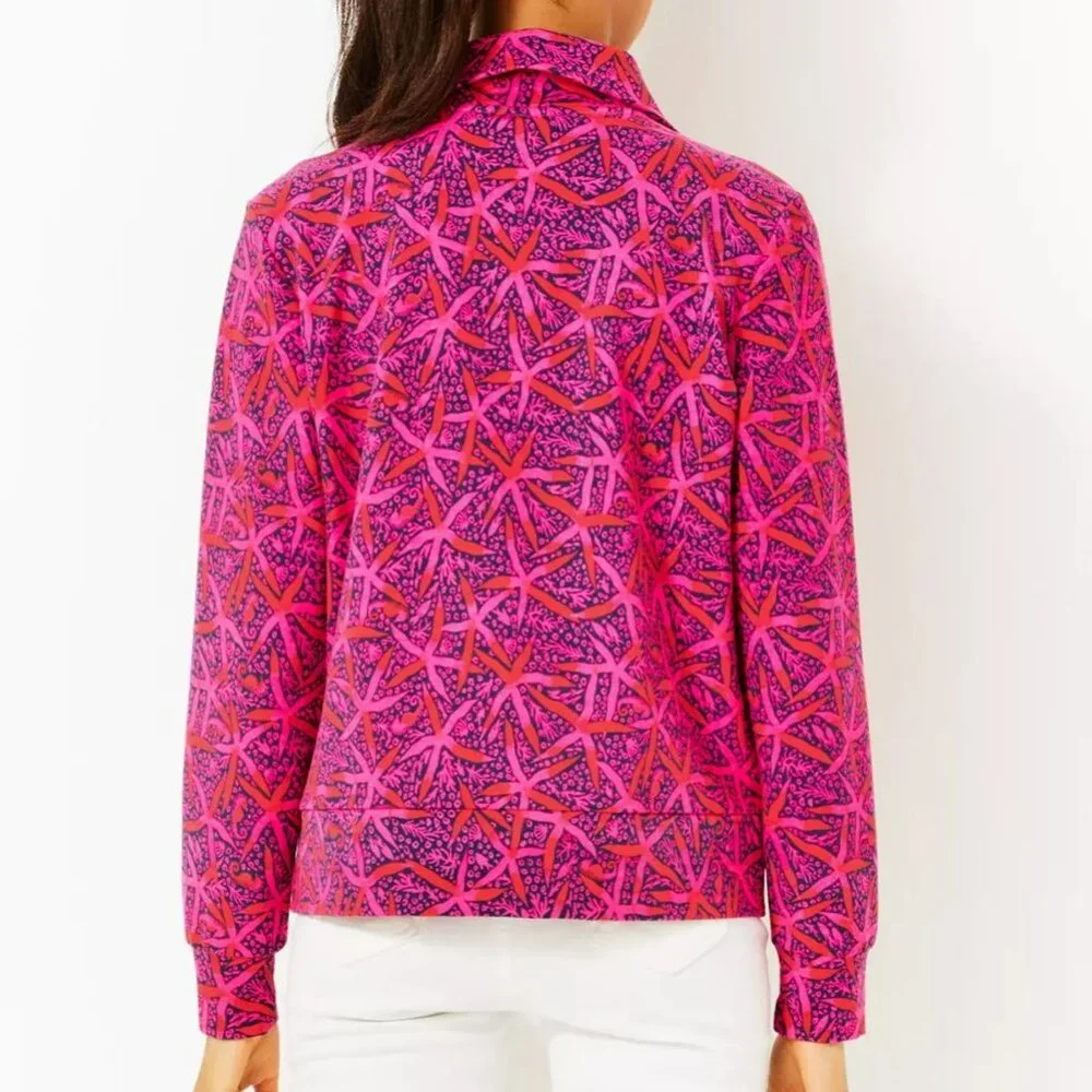 Lilly Pulitzer UPF 50+ Eleni Pullover, Size S